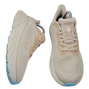 Hoka One One Arahi 7 Vanilla Cream Womens 9.5B Running Shoes Sneakers
